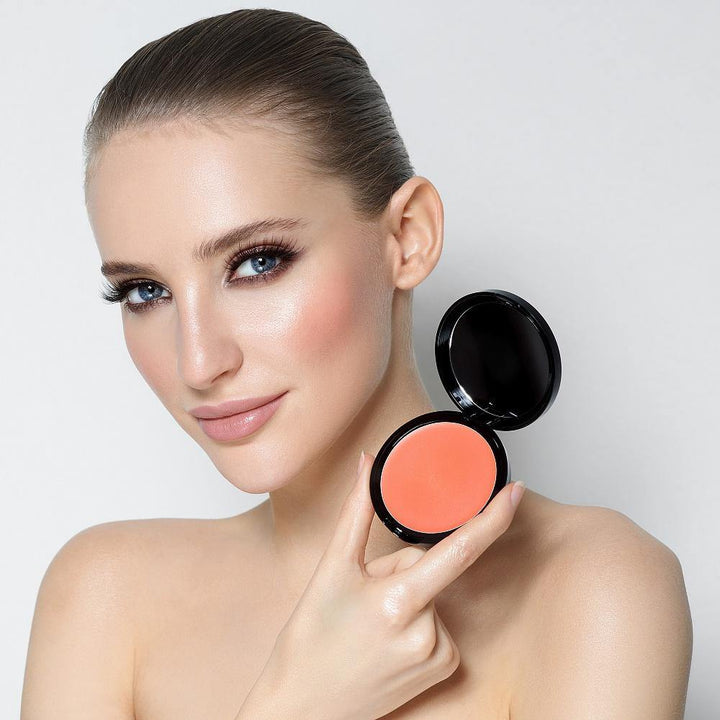 Sexy Cream Blush SHINY PEACH - Romanovamakeup